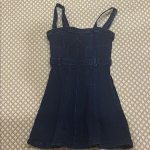 Free People Dark Blue Mini Dress